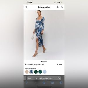 Wore once! Reformation dress